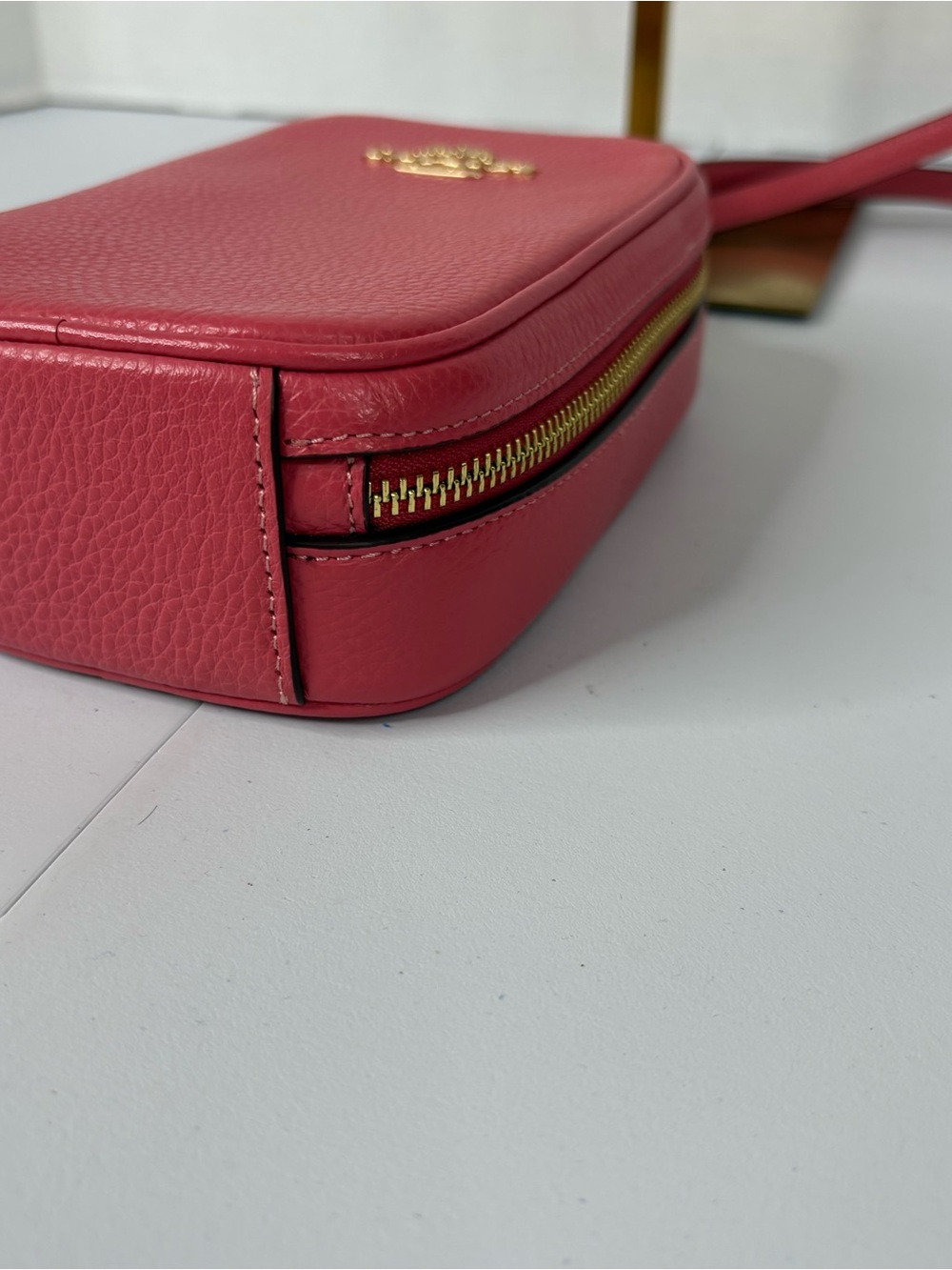 NWOT Coach Eva Phone Crossbody in Watermelon with gold hardware - Picture 11 of 14